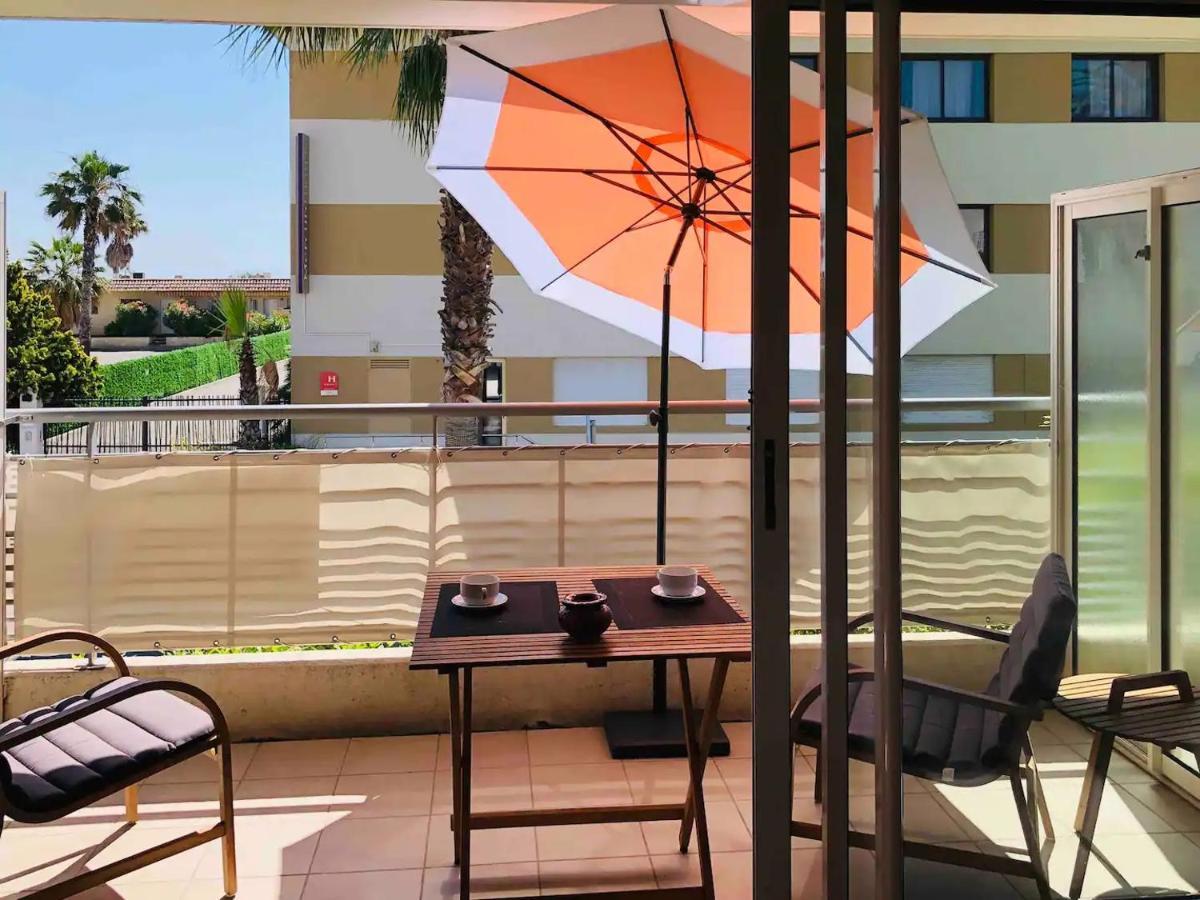 Cote D'Azur Joli Studio 50M Plage, Climatisation , Parking. Villeneuve-Loubet Exteriér fotografie