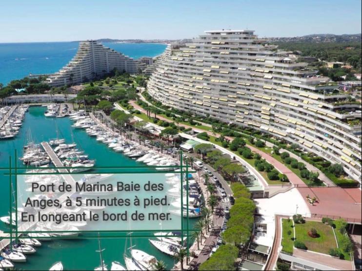Cote D'Azur Joli Studio 50M Plage, Climatisation , Parking. Villeneuve-Loubet Exteriér fotografie